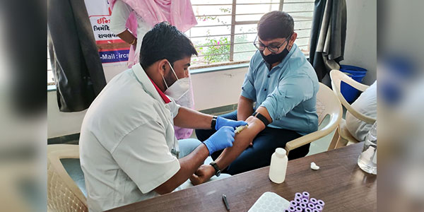 A thalassemia camp