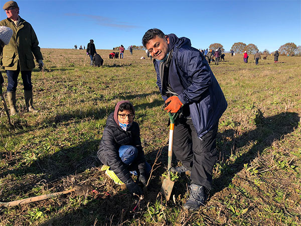 Tree Planting initiative by SCVP students