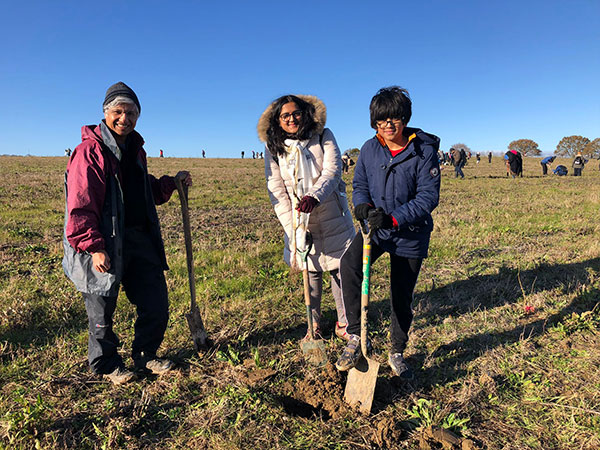 Tree Planting initiative by SCVP students