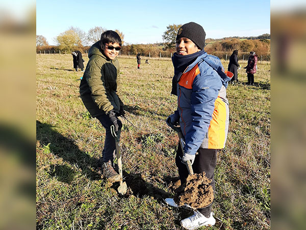 Tree Planting initiative by SCVP students