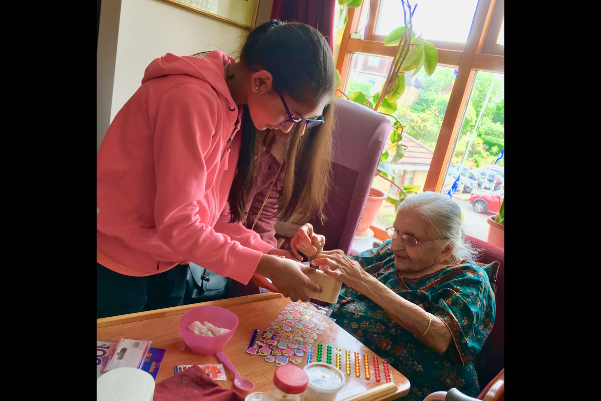 Care home visit