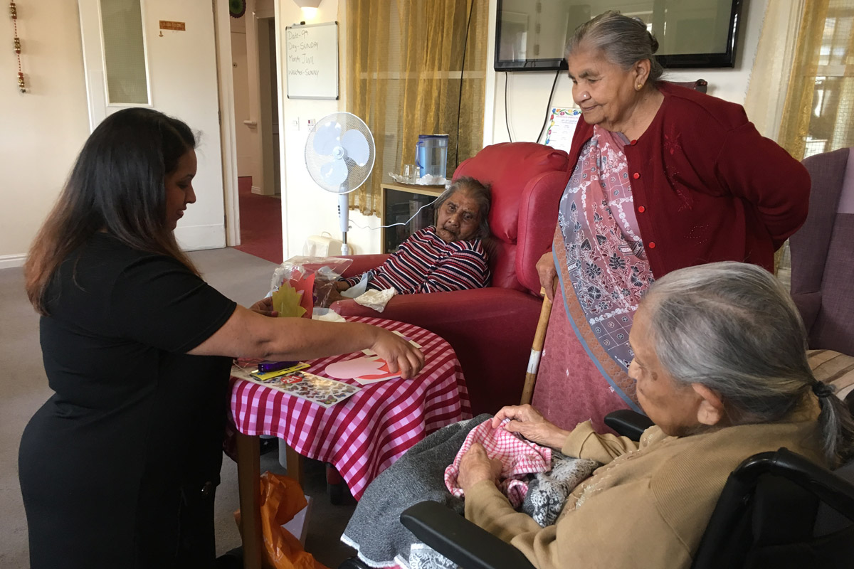 Care home visit