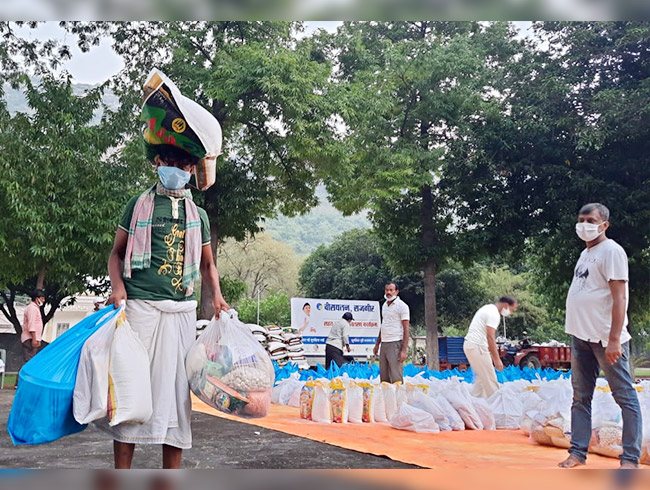 Covid-19 Relief work in Bihar