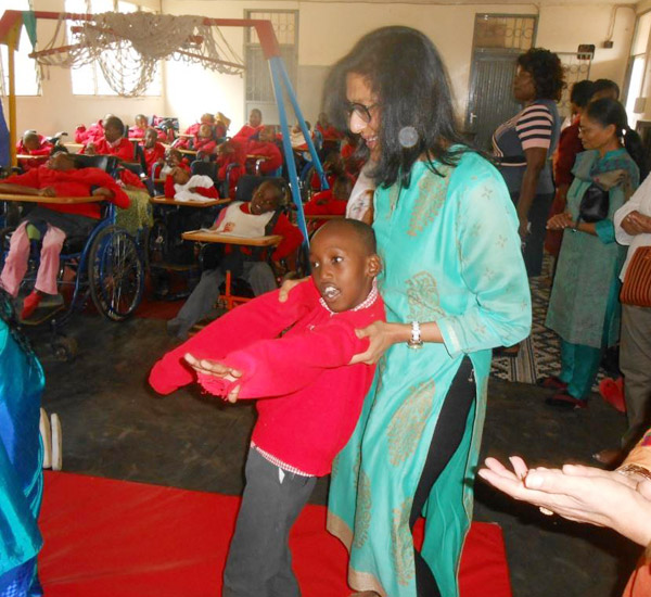 Fun and games at the Cerebral Palsy Unit