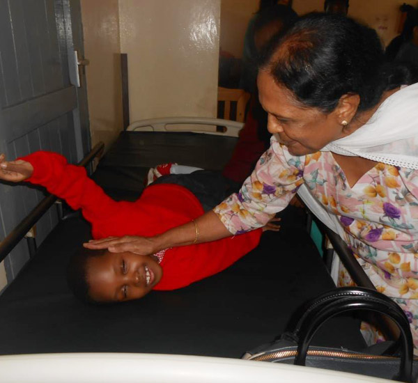 Fun and games at the Cerebral Palsy Unit