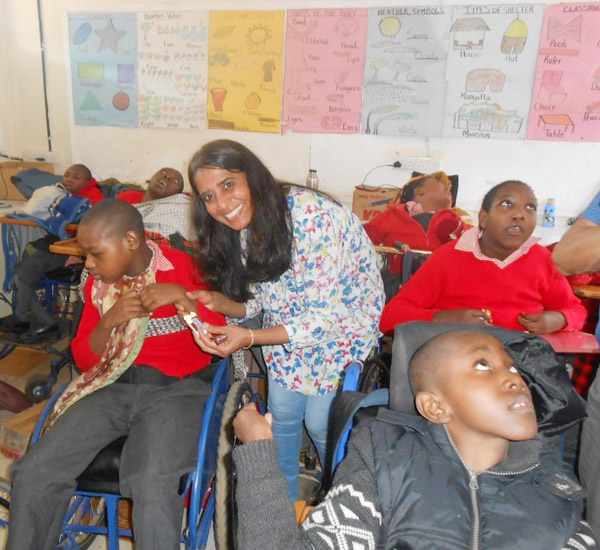 Fun and games at the Cerebral Palsy Unit