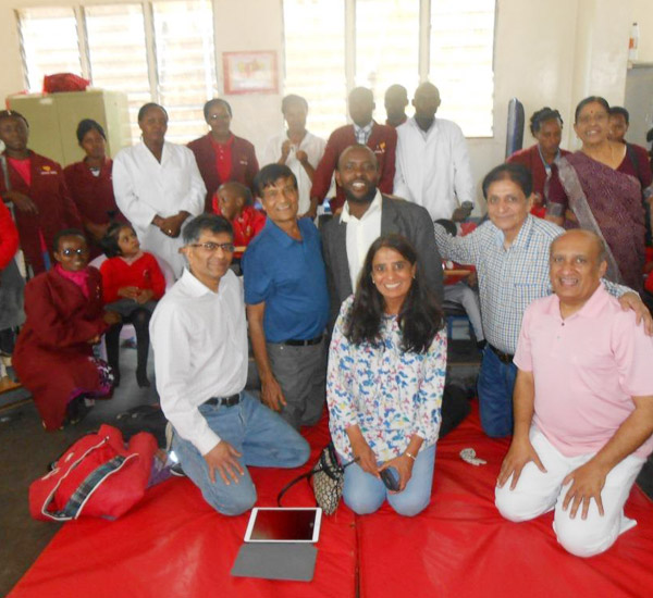 Fun and games at the Cerebral Palsy Unit