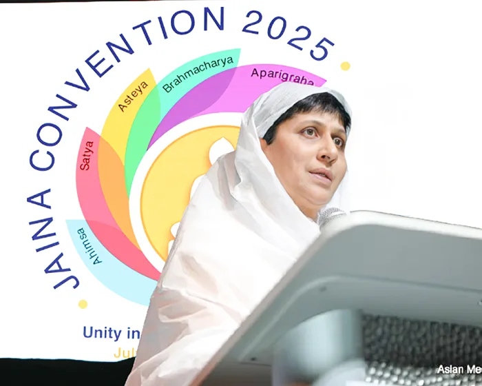 Veerayatan at JAINA Convention 2025: An inspiring Spiritual Presence