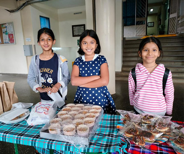 Fundraising bake sale