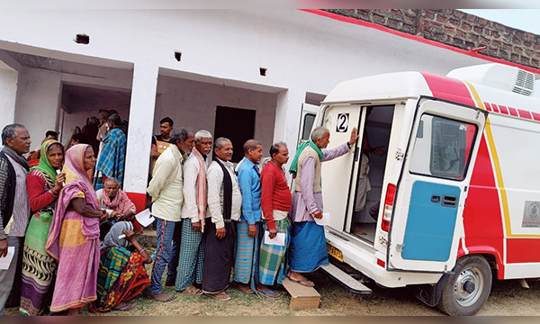 Outreach eye camp illuminating lives