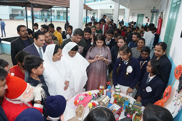 Science exhibition at Tirthankar Mahavir Vidya Mandir