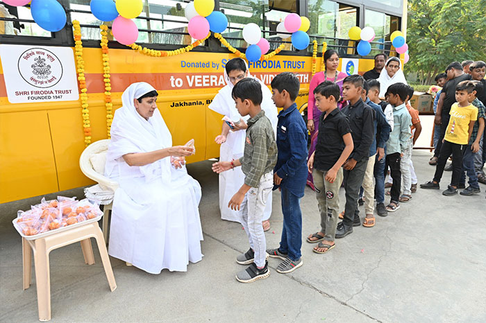 Donation of new school bus