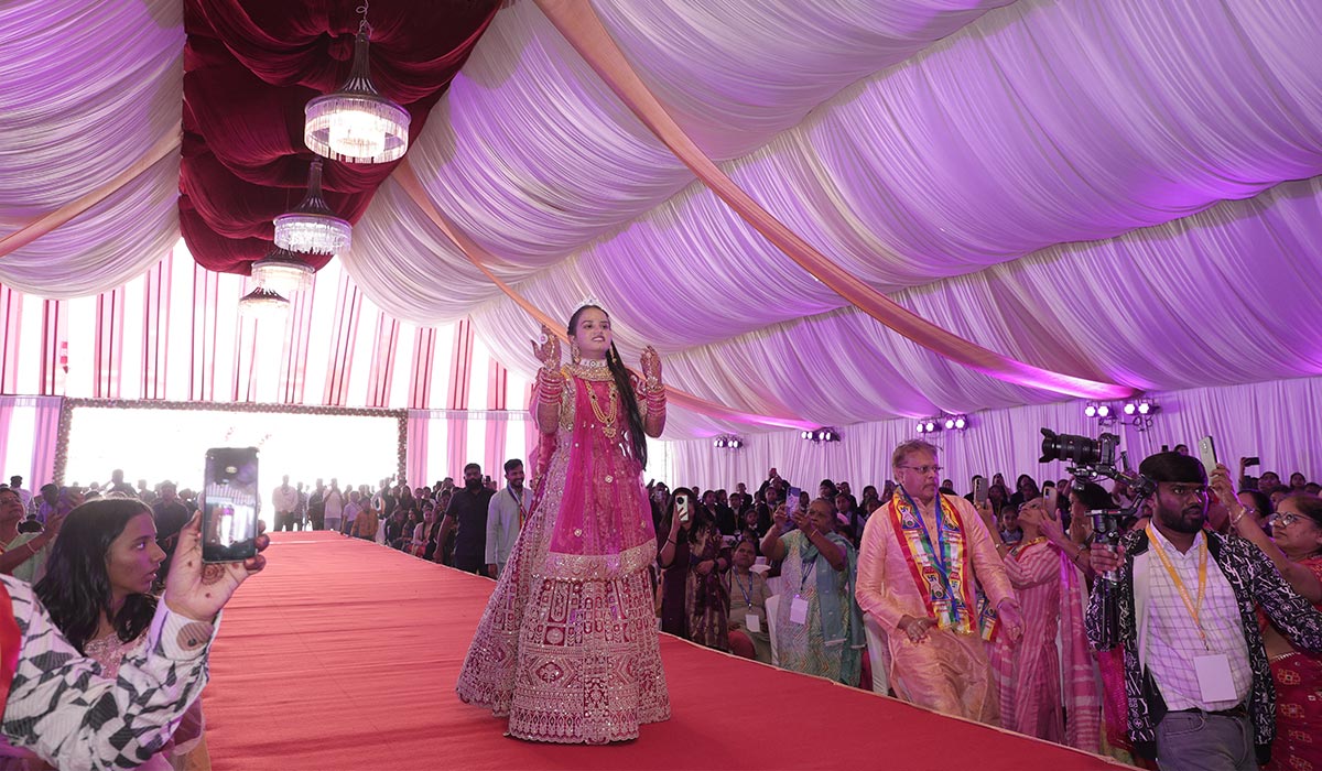 Diksha Ceremony of Kumari Manvi Jain
