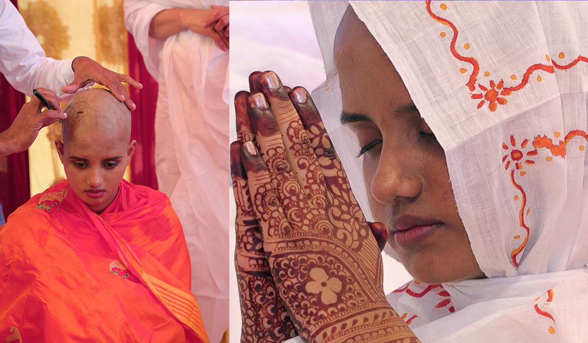 Diksha Ceremony of Kumari Manvi Jain