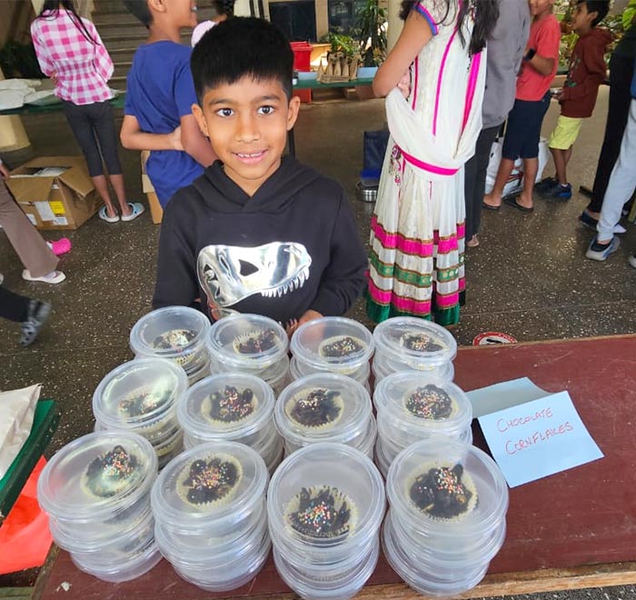 Fund Raising Bake Sale and making a difference