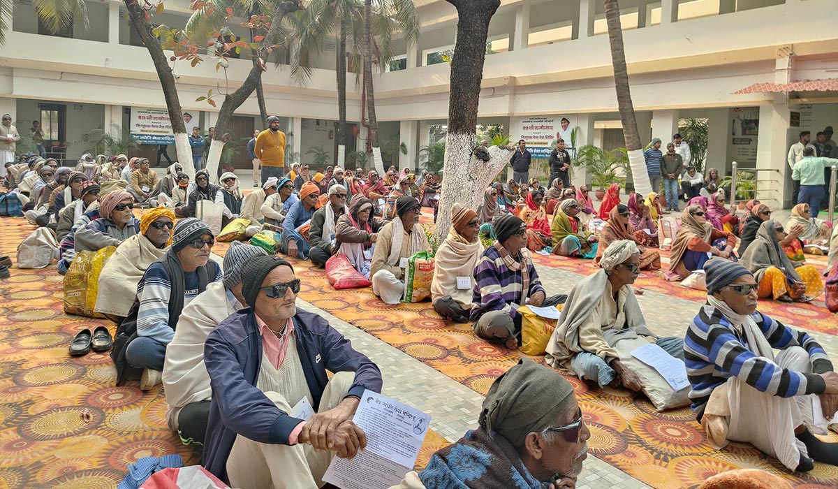 Mega eye-camp for Pujya Tai Ma’s 89<sup>th</sup> birthday