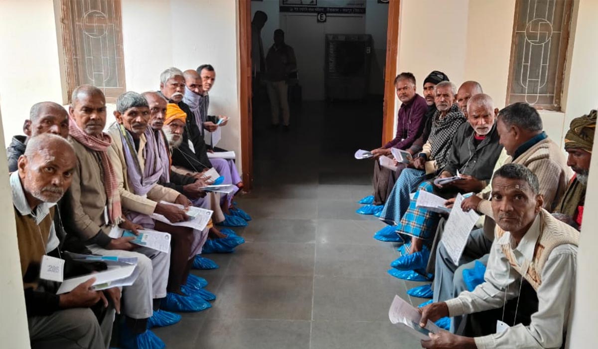 Mega eye-camp for Pujya Tai Ma’s 89<sup>th</sup> birthday