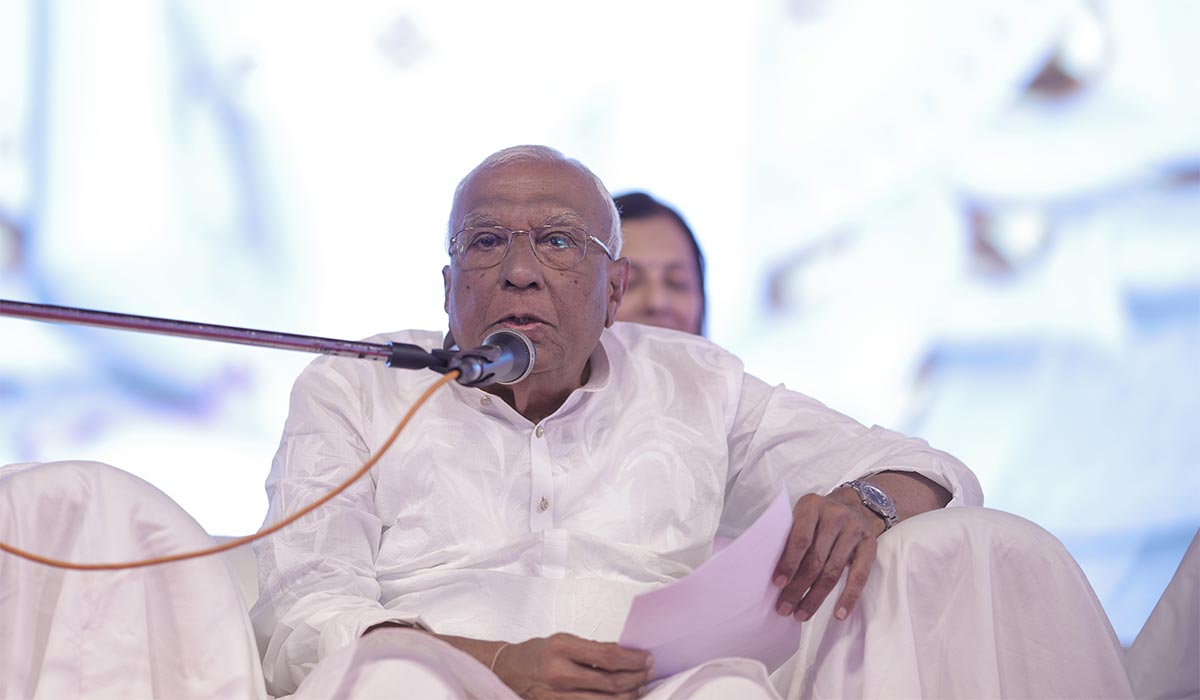 Pujya Bhai Shri graces Celebrations in Kutch