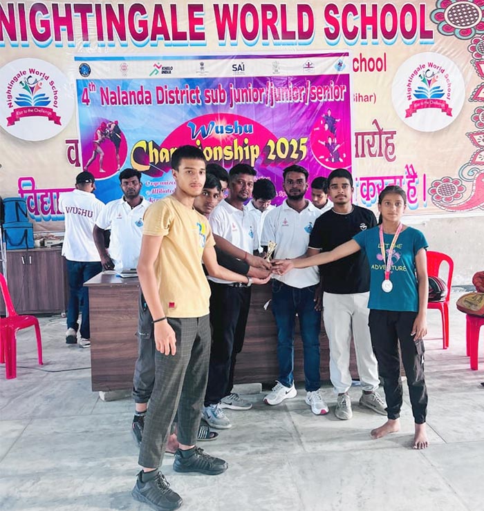 Success in District Wushu Championships
