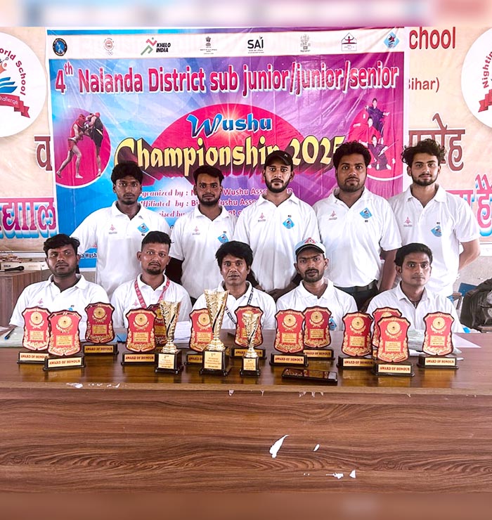 Success in District Wushu Championships