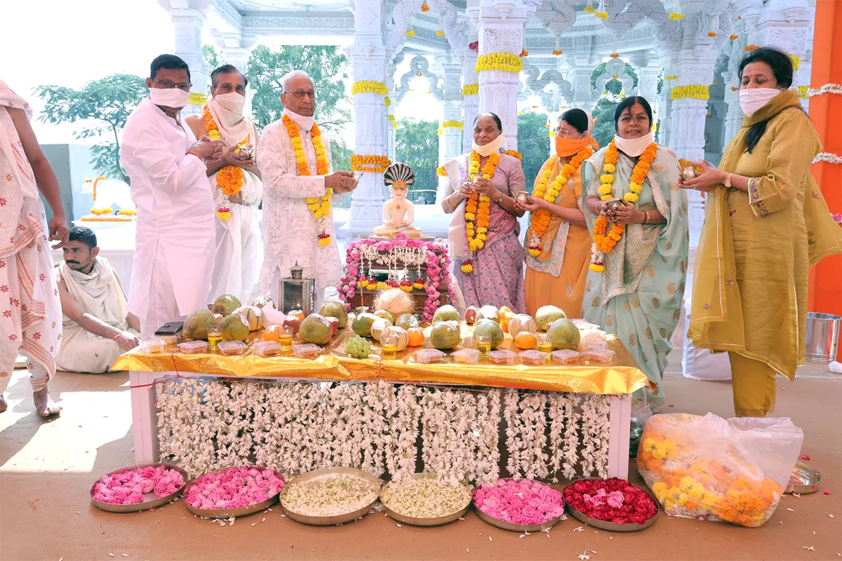 A Divine Dream Carved in Stone:  Pratishtha of Shri Shankeshwar Parshva