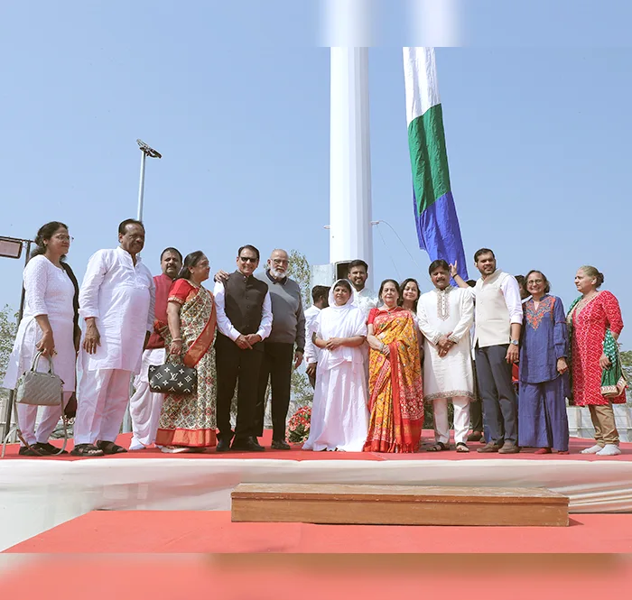 India’s First 108-Foot Jain Flag Mast