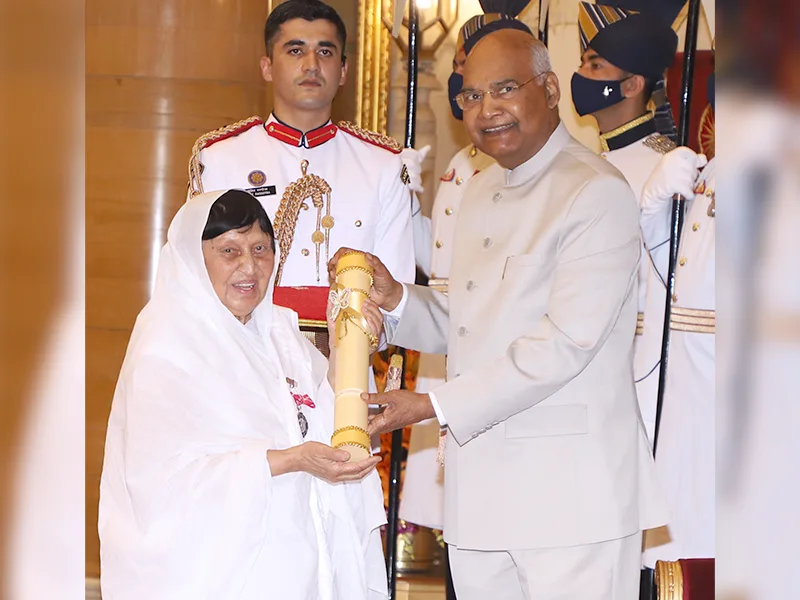 A life of service was recognised.