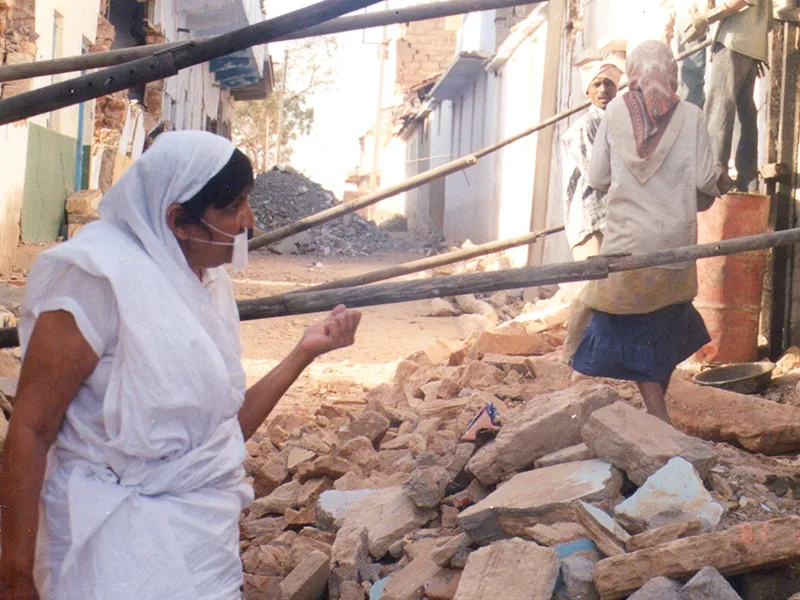 Hope reached disaster zones.