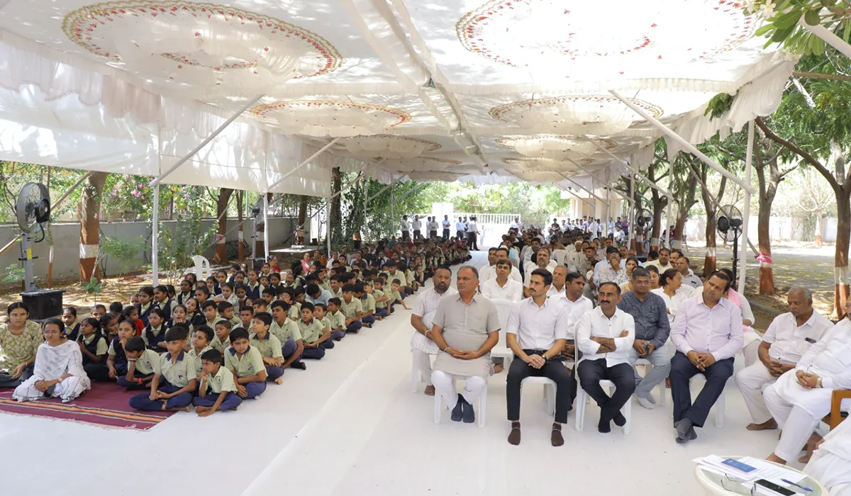 A heartfelt Shraddhanjali Sabha at Palitana