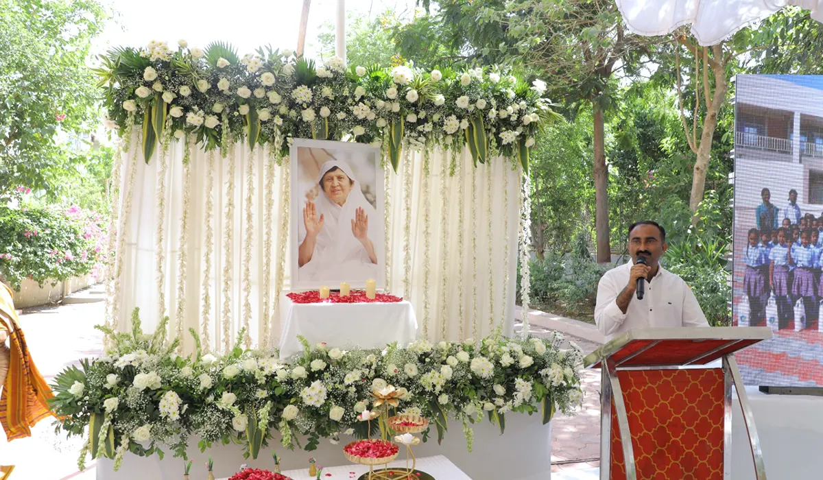 A heartfelt Shraddhanjali Sabha at Palitana