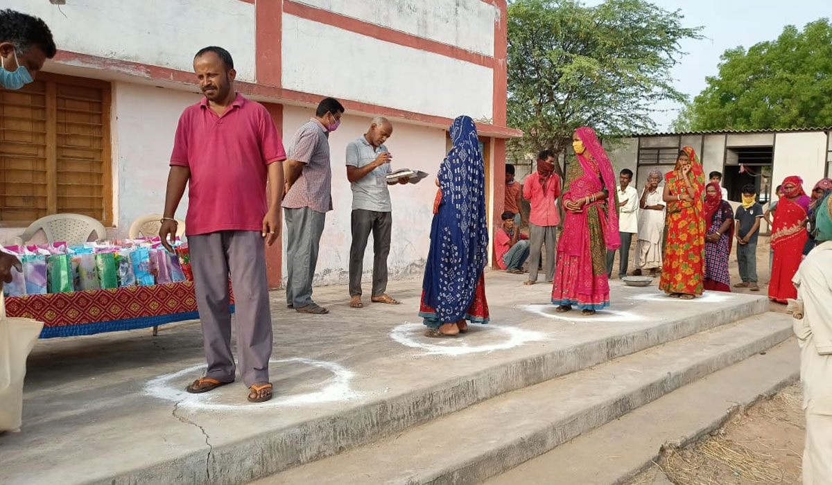 Veerayatan Kutch Covid-19 relief efforts