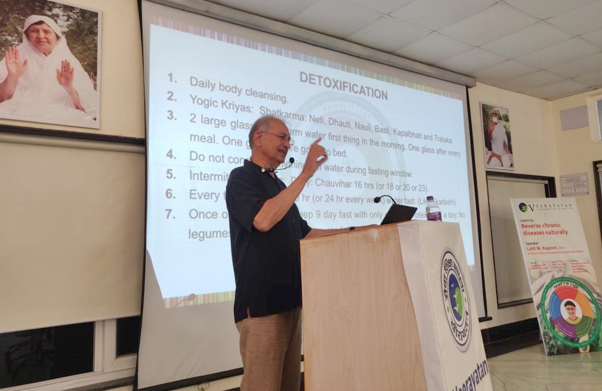 Health based seminar inspiring hundreds of participants