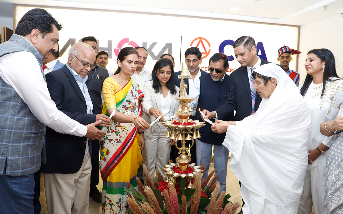 Inauguration of Ashoka CCA Cancer Hospital, Nashik in the presence of Pujya Tai Ma