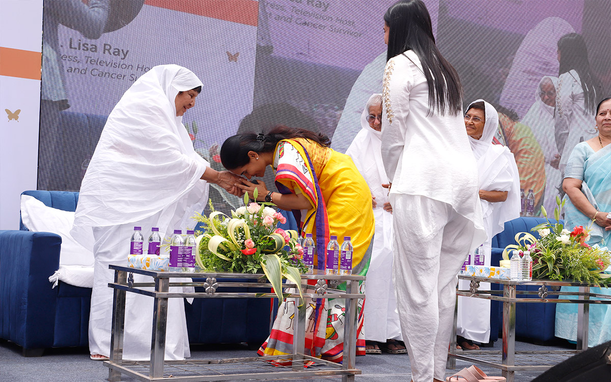 Inauguration of Ashoka CCA Cancer Hospital, Nashik in the presence of Pujya Tai Ma