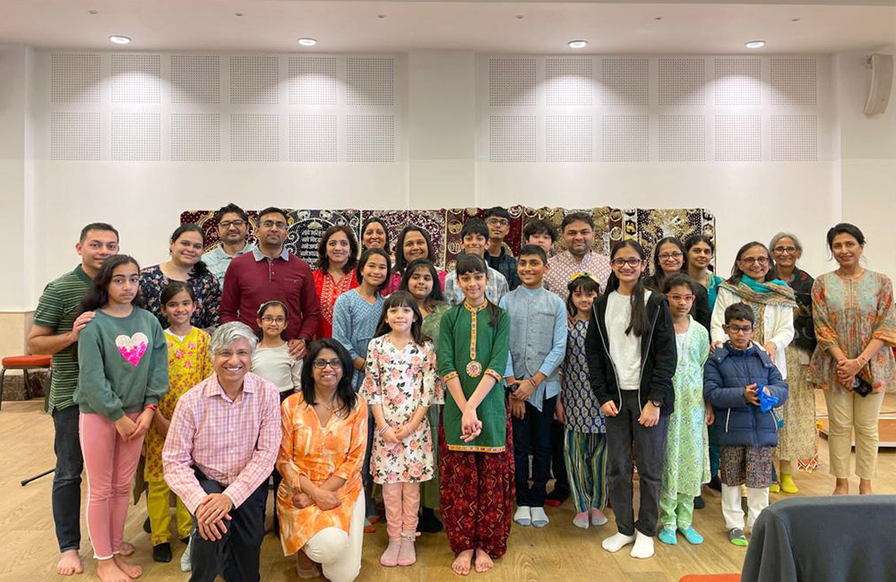 Children of Shri Chandana Vidyapeeth participated in the Jain festival of Ayambil
