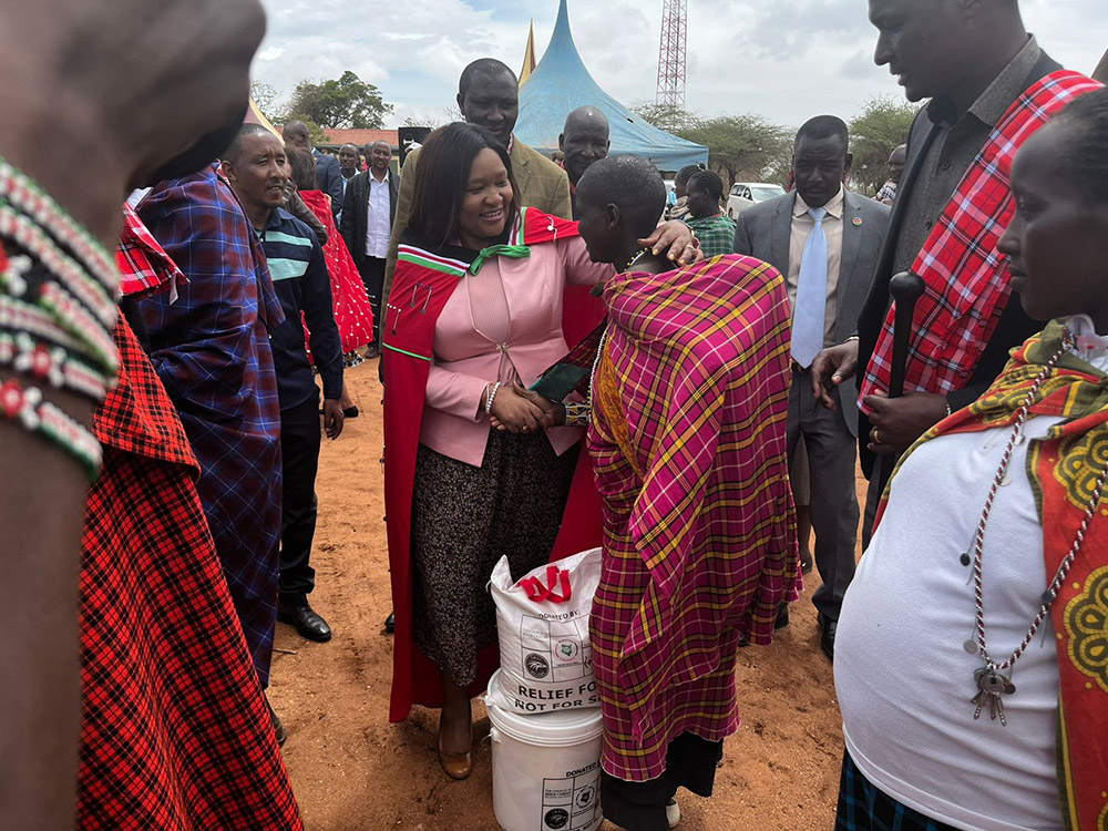 Supporting communities affected by the ongoing drought