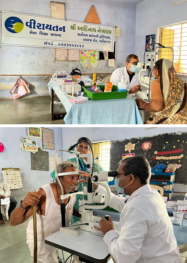 Providing the gift of sight