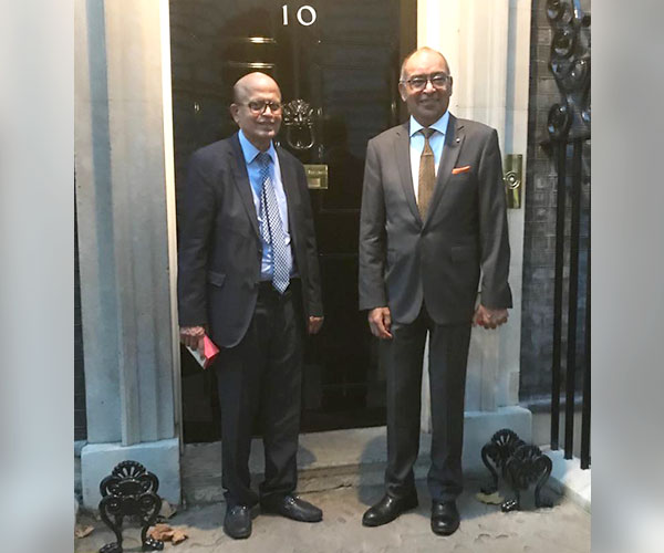 Diwali celebration party with the new UK Prime Minister!